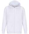 03812 Carter SOL'S Unisex Carter Full Zip Hoodie White colour image